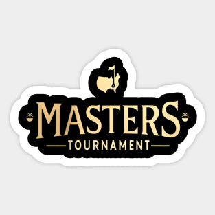 Masters tournament Sticker